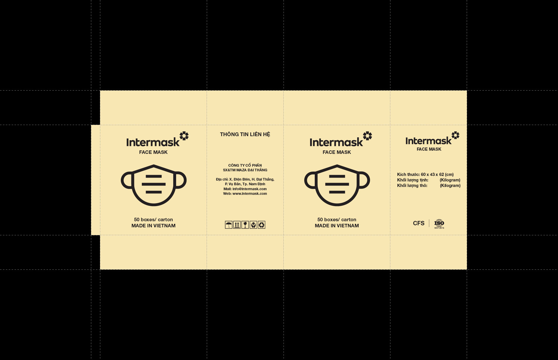 treecreative thiet ke bao bi khau trang Intermask 08