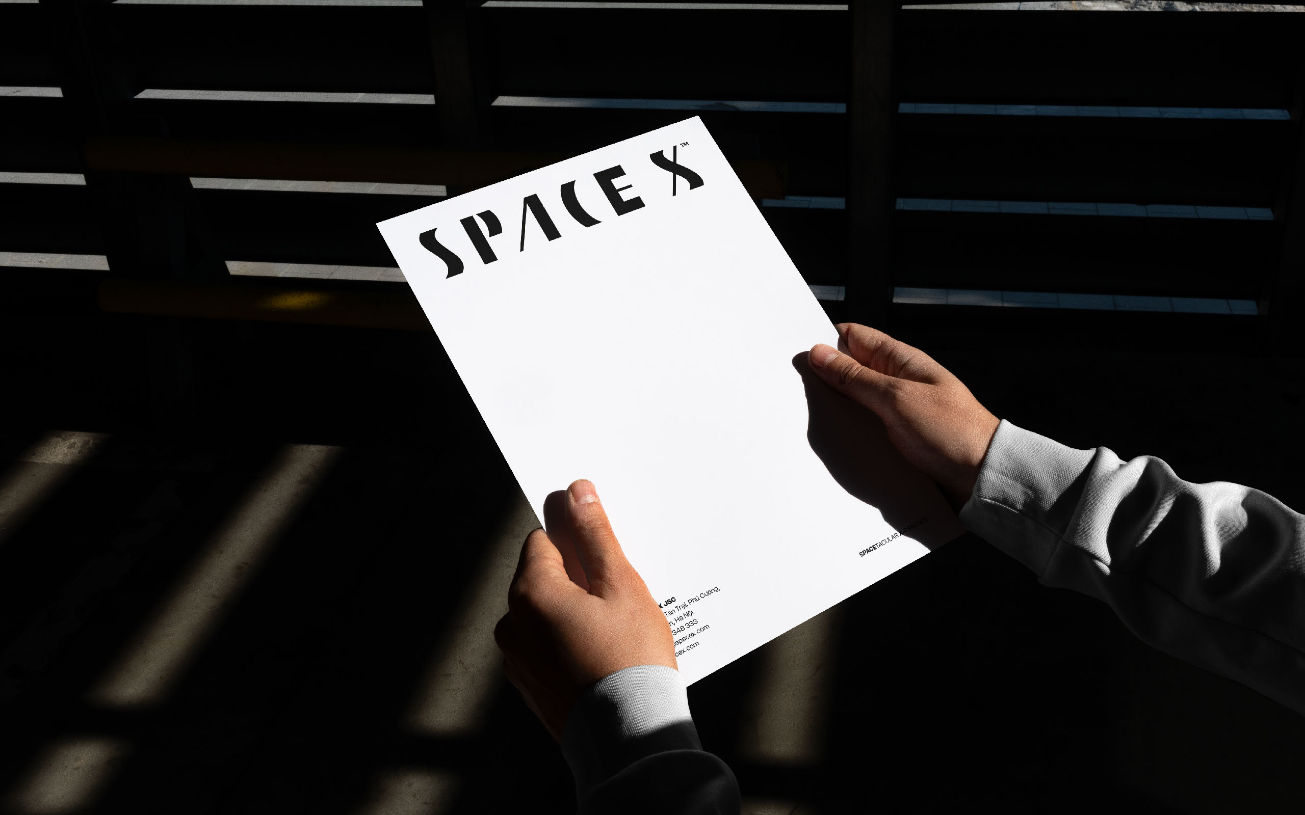 TreeCreative Thiet ke logo SpaceX 10