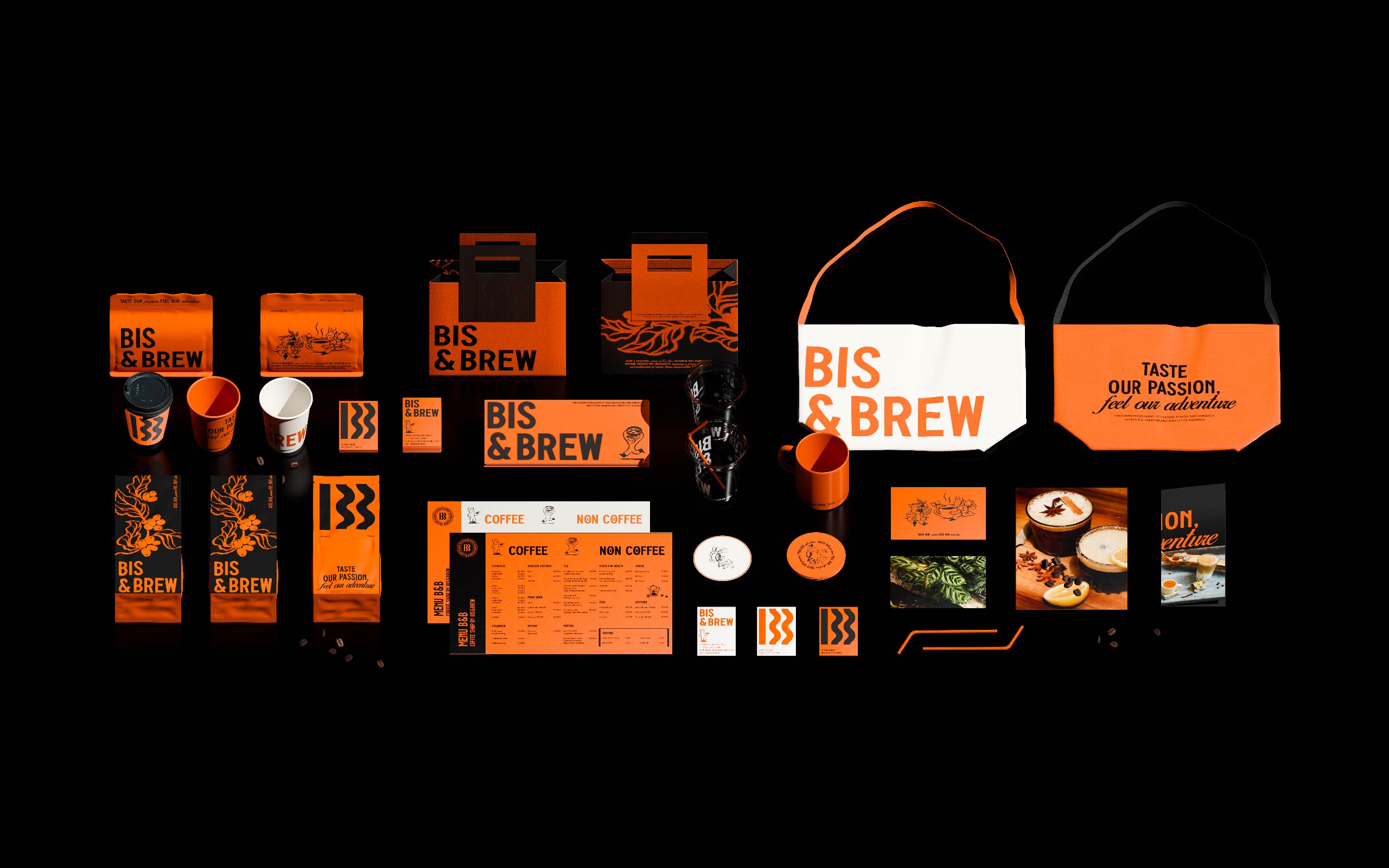 TreeCreative Thiet ke logo Coffee BisBrew 10