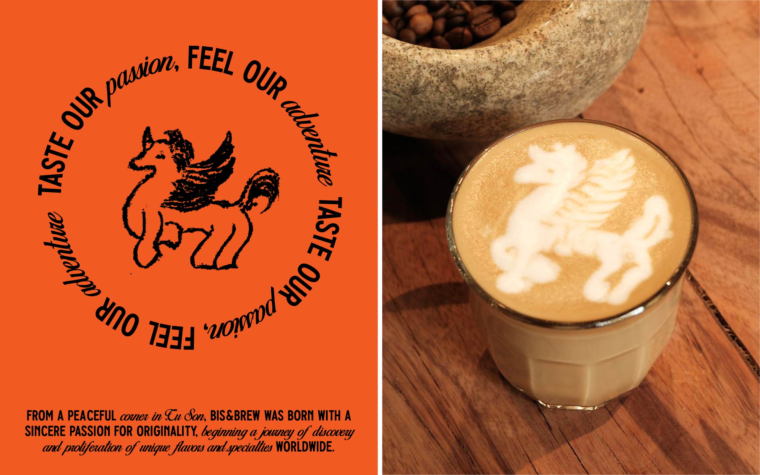 TreeCreative Thiet ke logo Coffee BisBrew 12 1