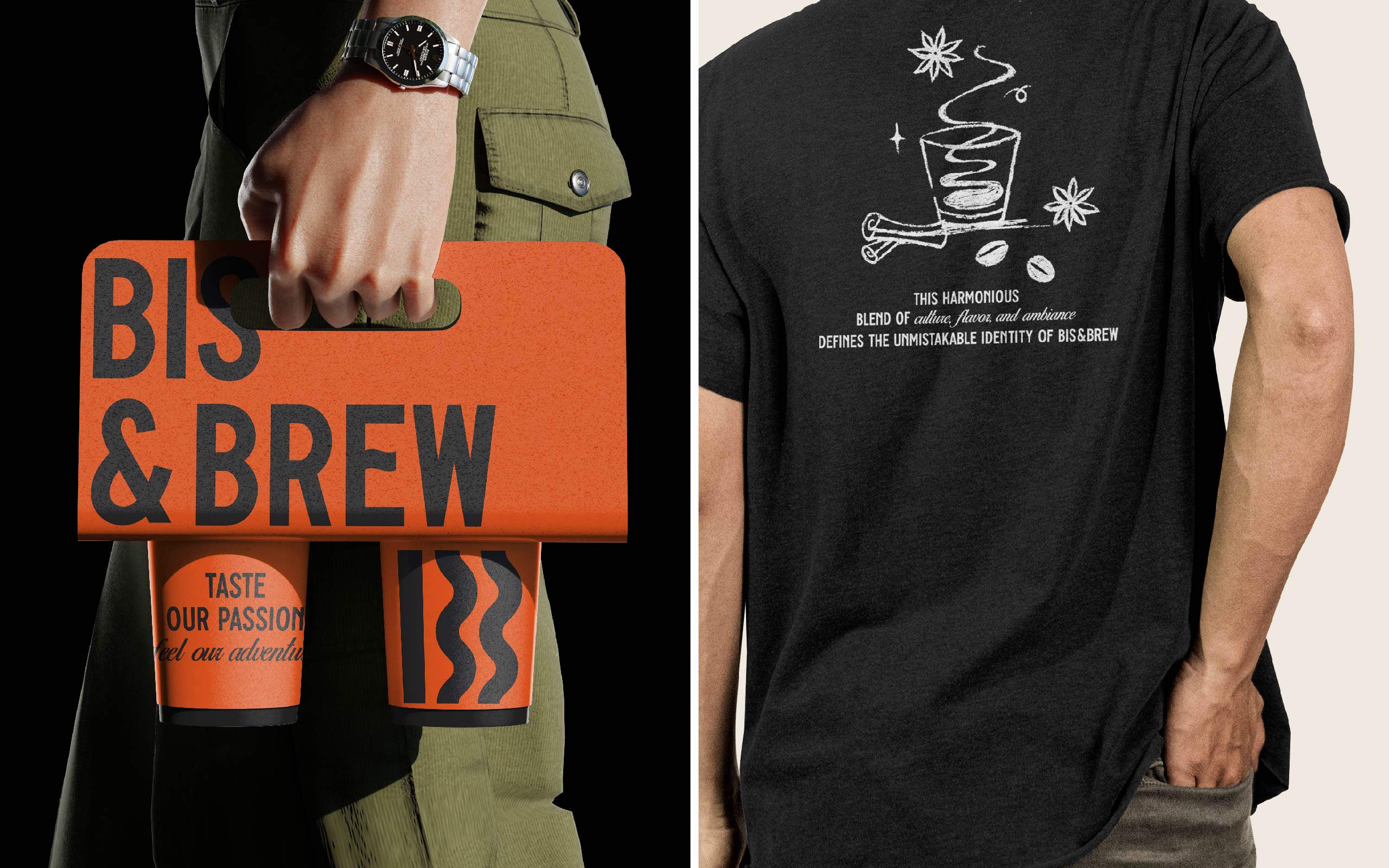 TreeCreative Thiet ke logo Coffee BisBrew 20 1