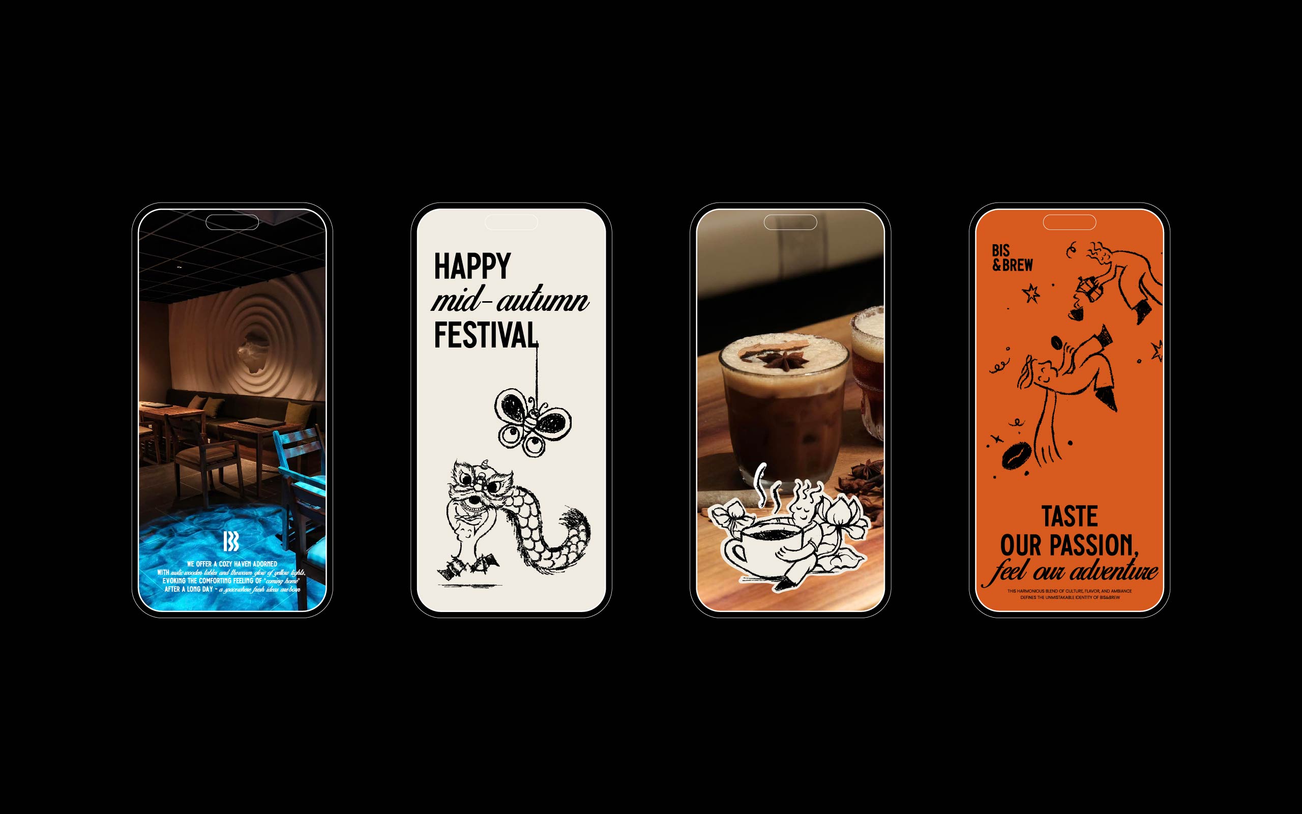 TreeCreative Thiet ke logo Coffee BisBrew 23